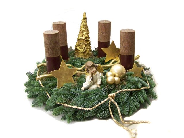 Adventskranz 40 cm