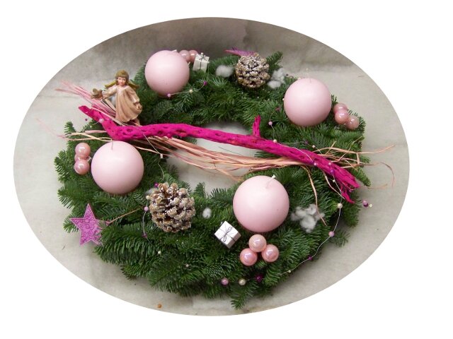 Adventskranz 40 cm