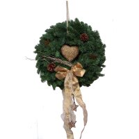 weihnachtlicher Türkranz