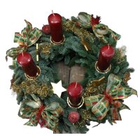 Adventskranz Schleifen 30 cm